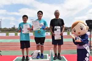平和トリムマラソン表彰式9