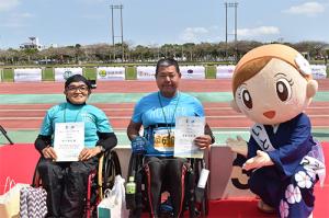 平和トリムマラソン表彰式の様子15