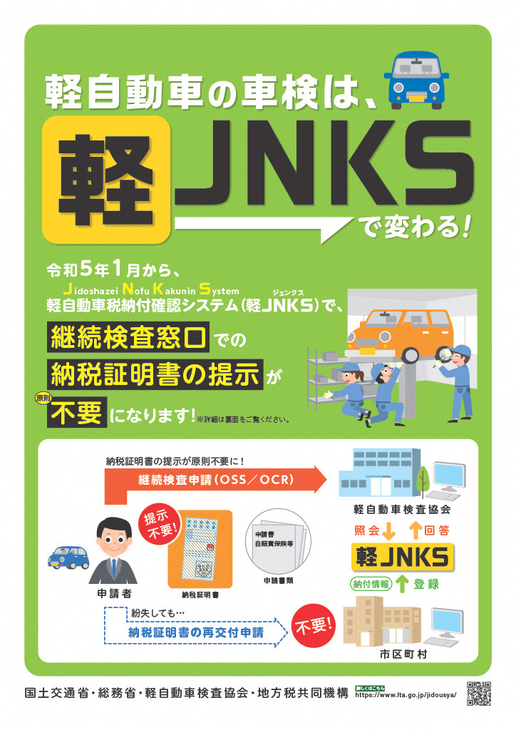 軽自動車の車検は軽JNKSで変わる！1