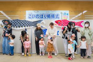 参加したこども達による体操