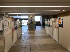 パネル展示の様子正面