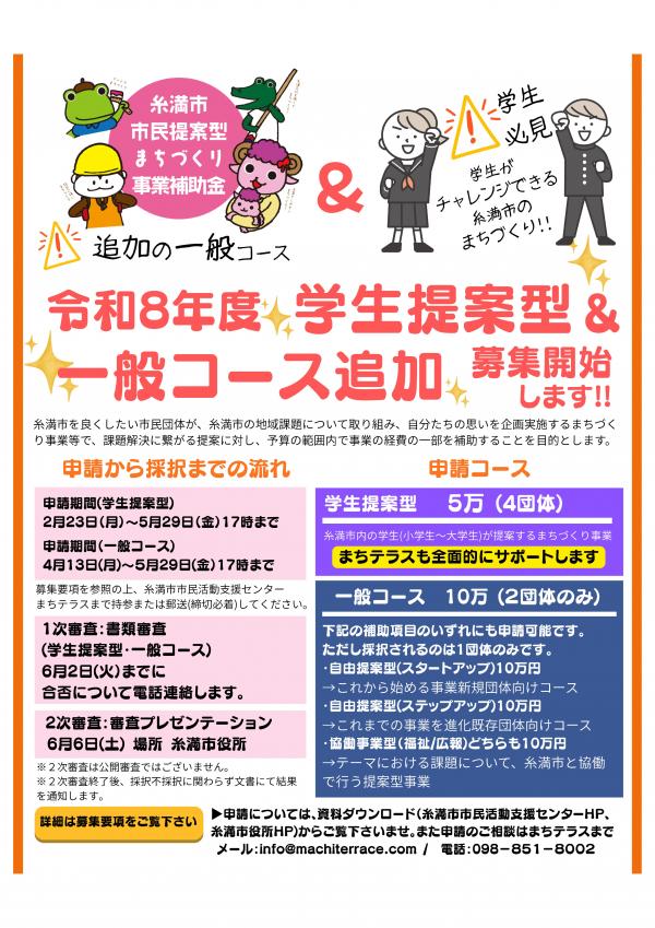 令和８年度市民提案型まちづくり事業
