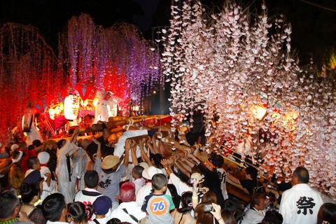 都農神社夏祭りの画像