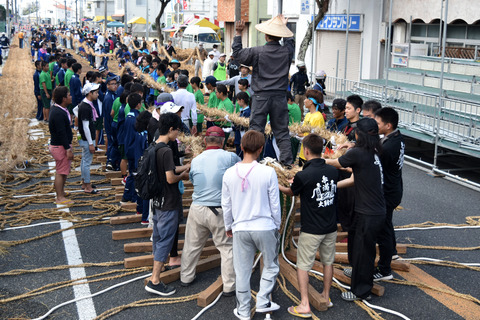 北組2連覇「糸満大綱引」の画像1
