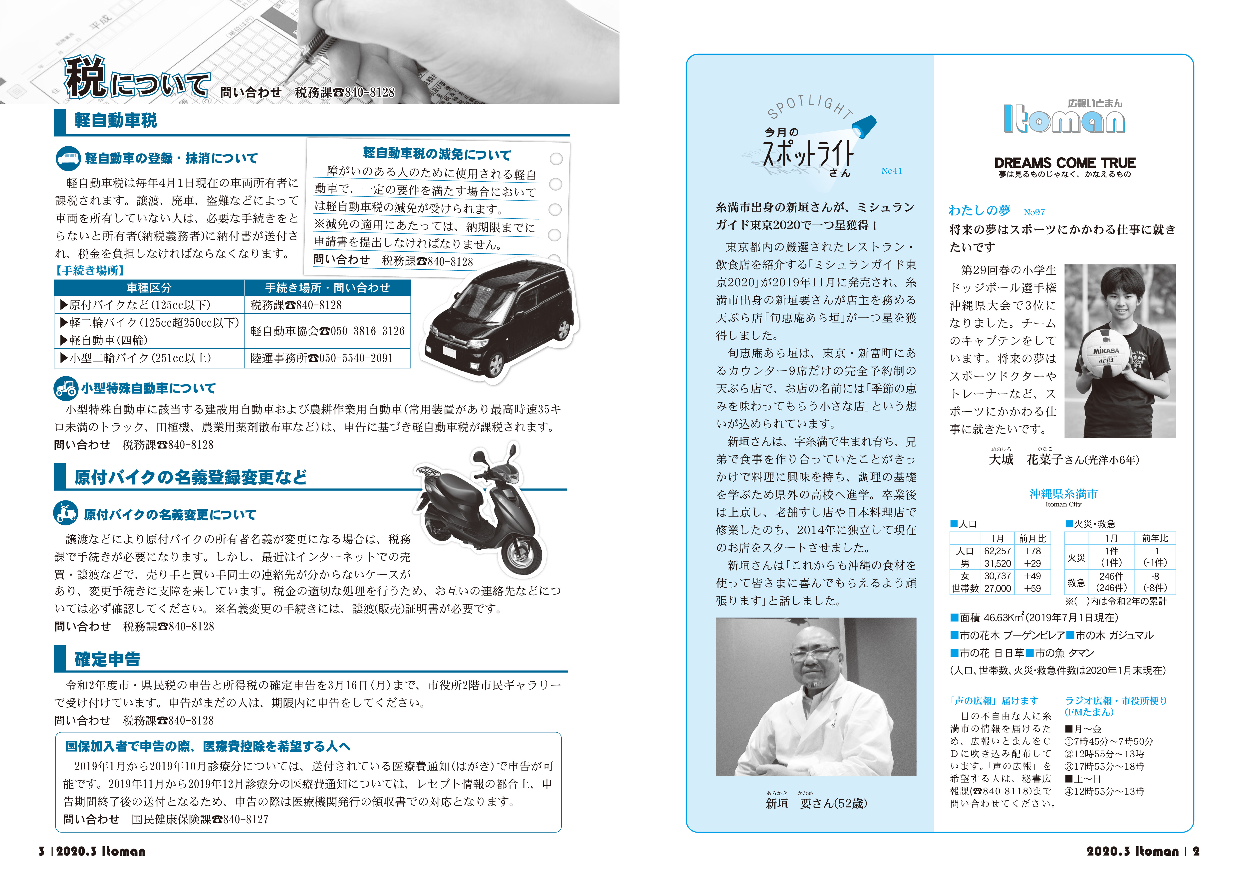 広報いとまん2020年3月号の画像2