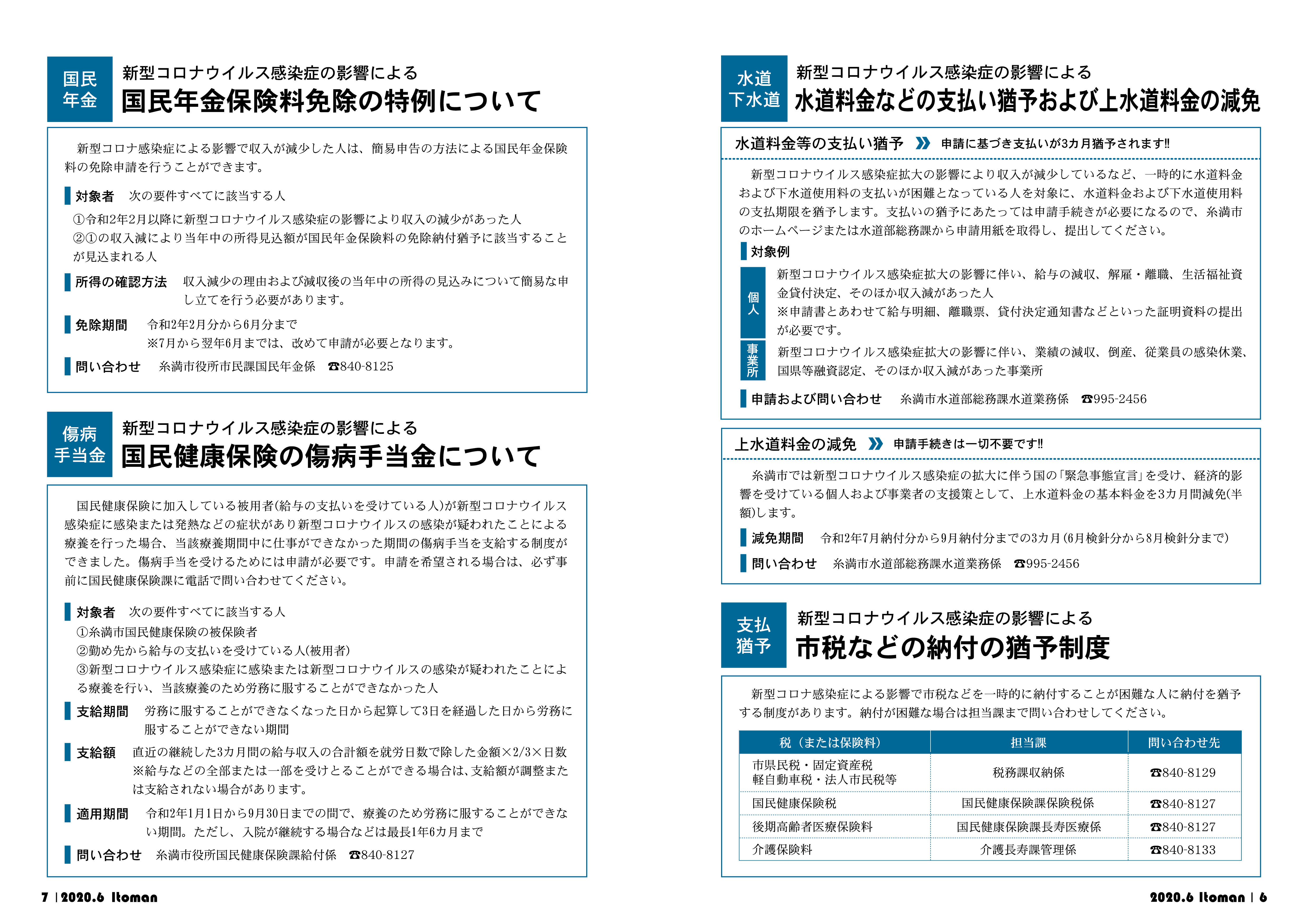 広報いとまん_2020年06月号_06_07