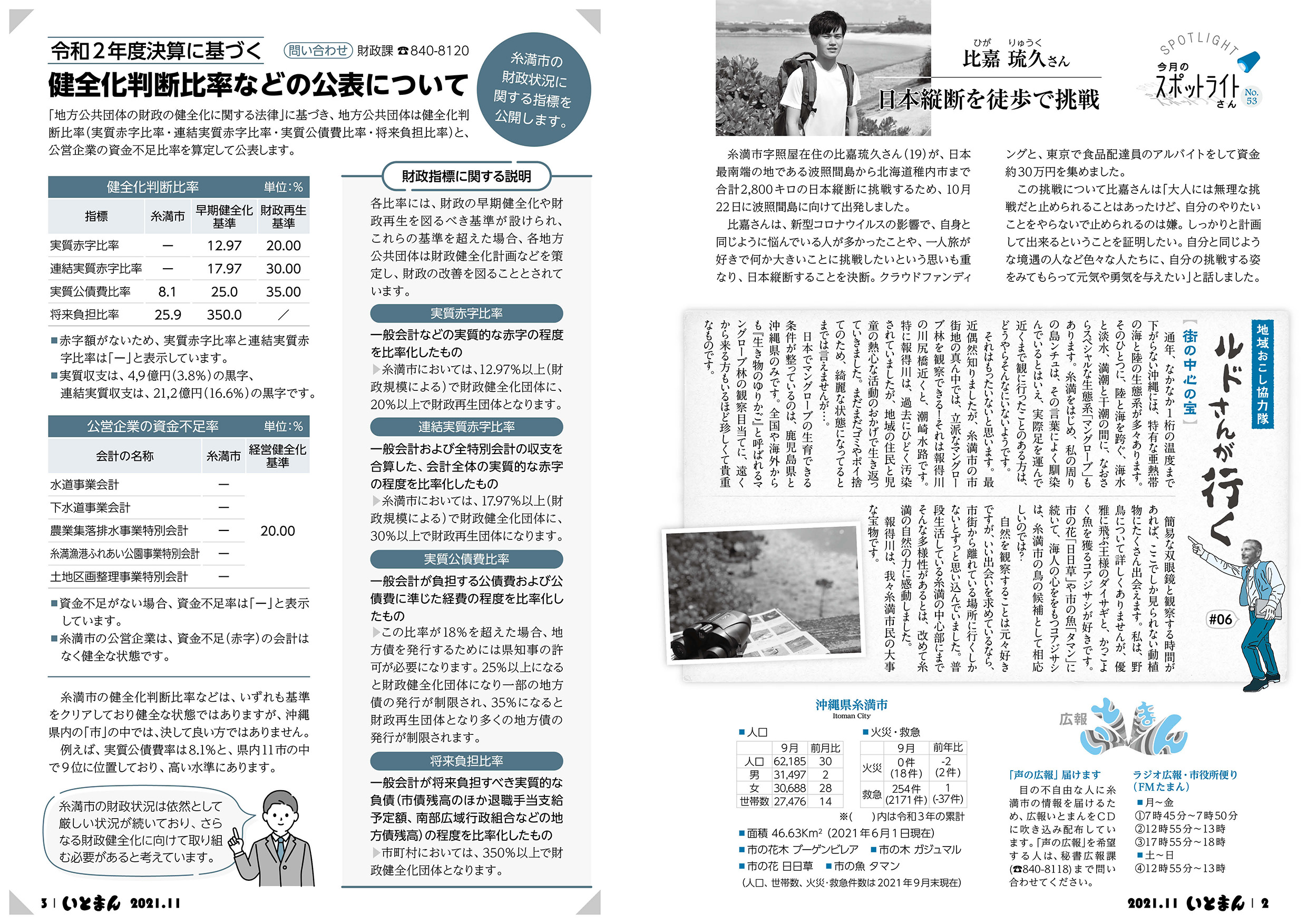 広報いとまん2021年11月号の画像2