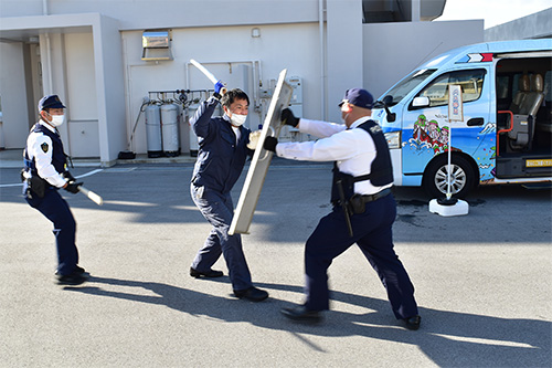 糸満警察署でテロ対応訓練を実施しましたの画像4