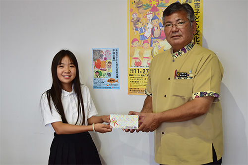 糸満市子ども文化芸術事業、ポスターデザイン決定！の画像1