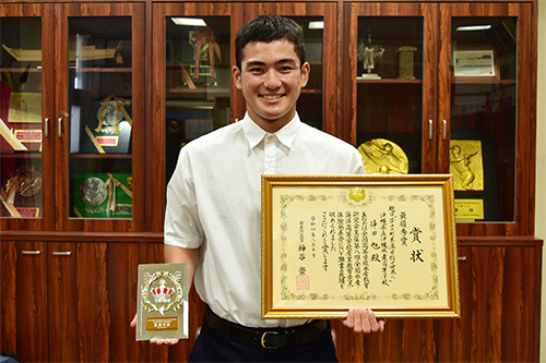 産業教育意見・体験発表会で最優秀賞受賞の画像
