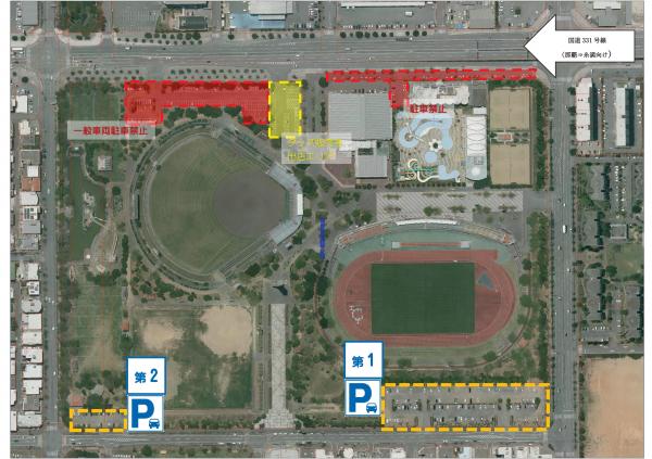 2024キャンプ運動公園駐車場