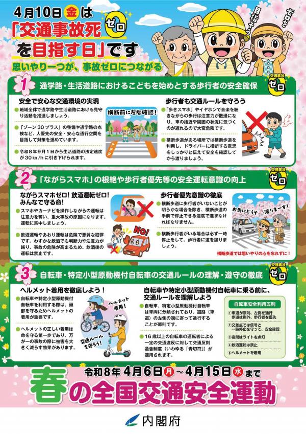 春の交通安全運動